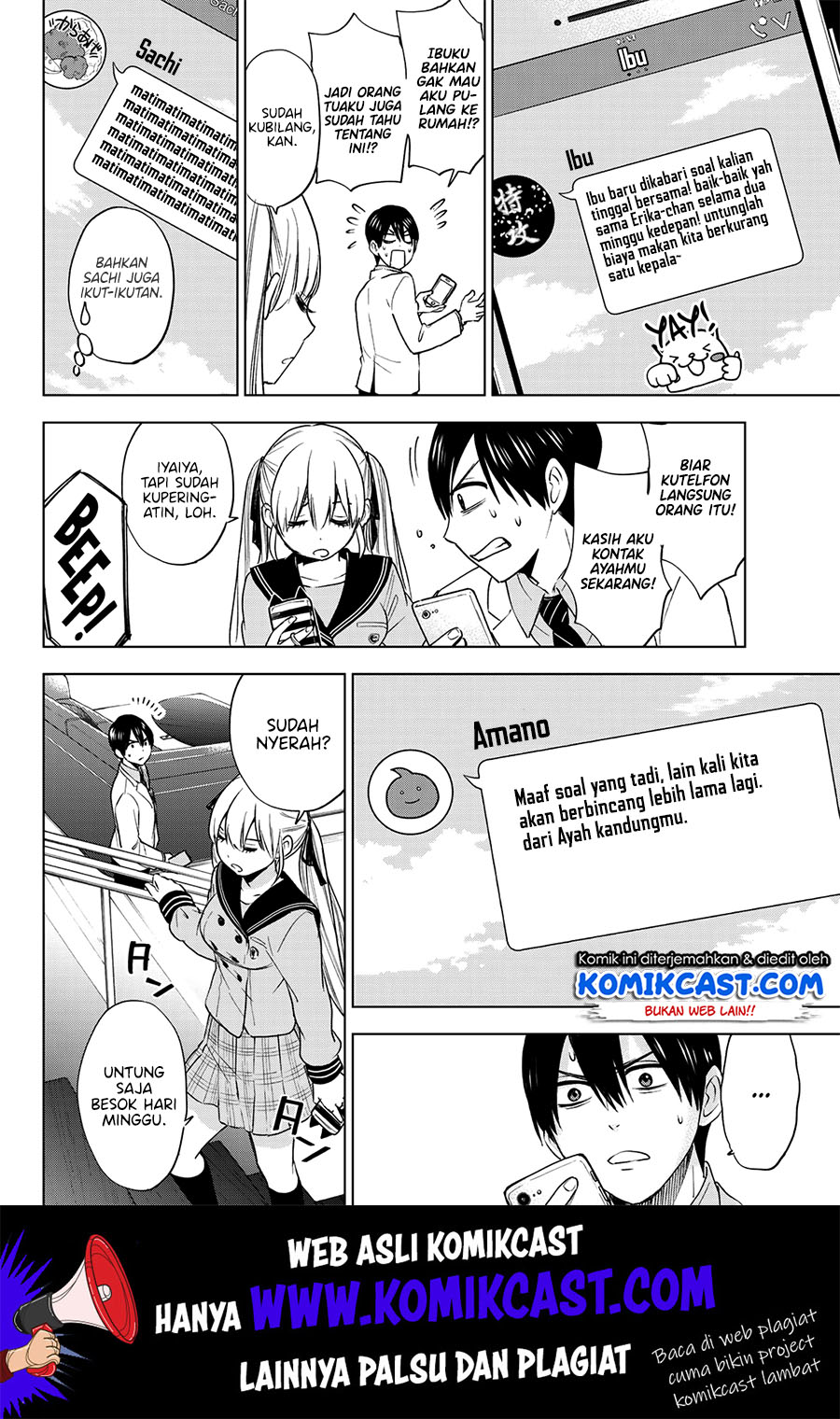 Kakkou no Iinazuke Chapter 3 Bahasa Indonesia