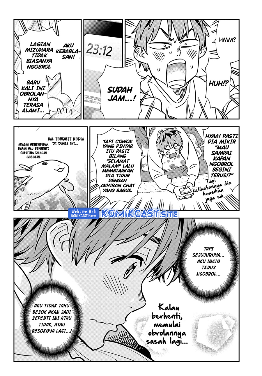 Kanojo, Okarishimasu Chapter 244 Bahasa Indonesia