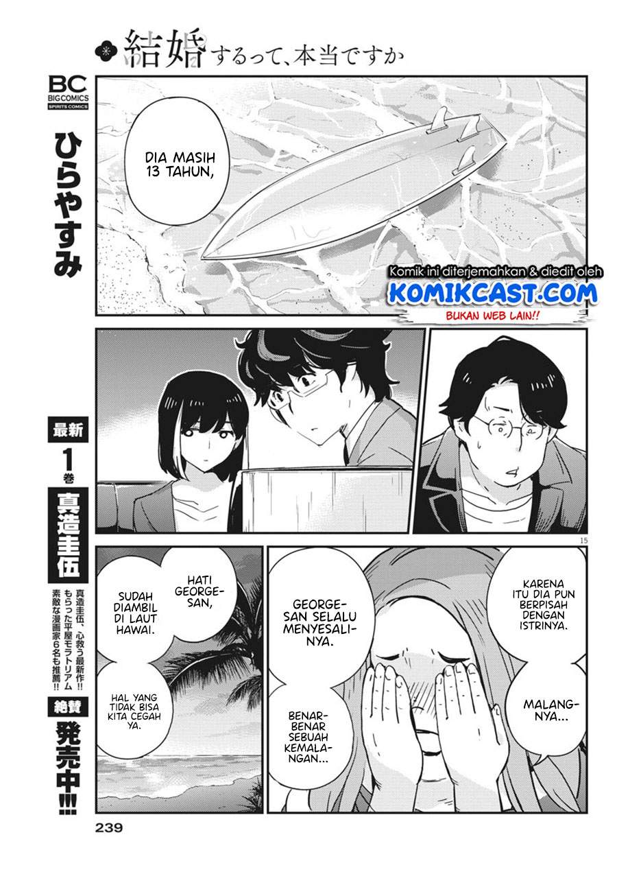 Kekkon Surutte, Hontou Desu Ka? Chapter 56 Bahasa Indonesia