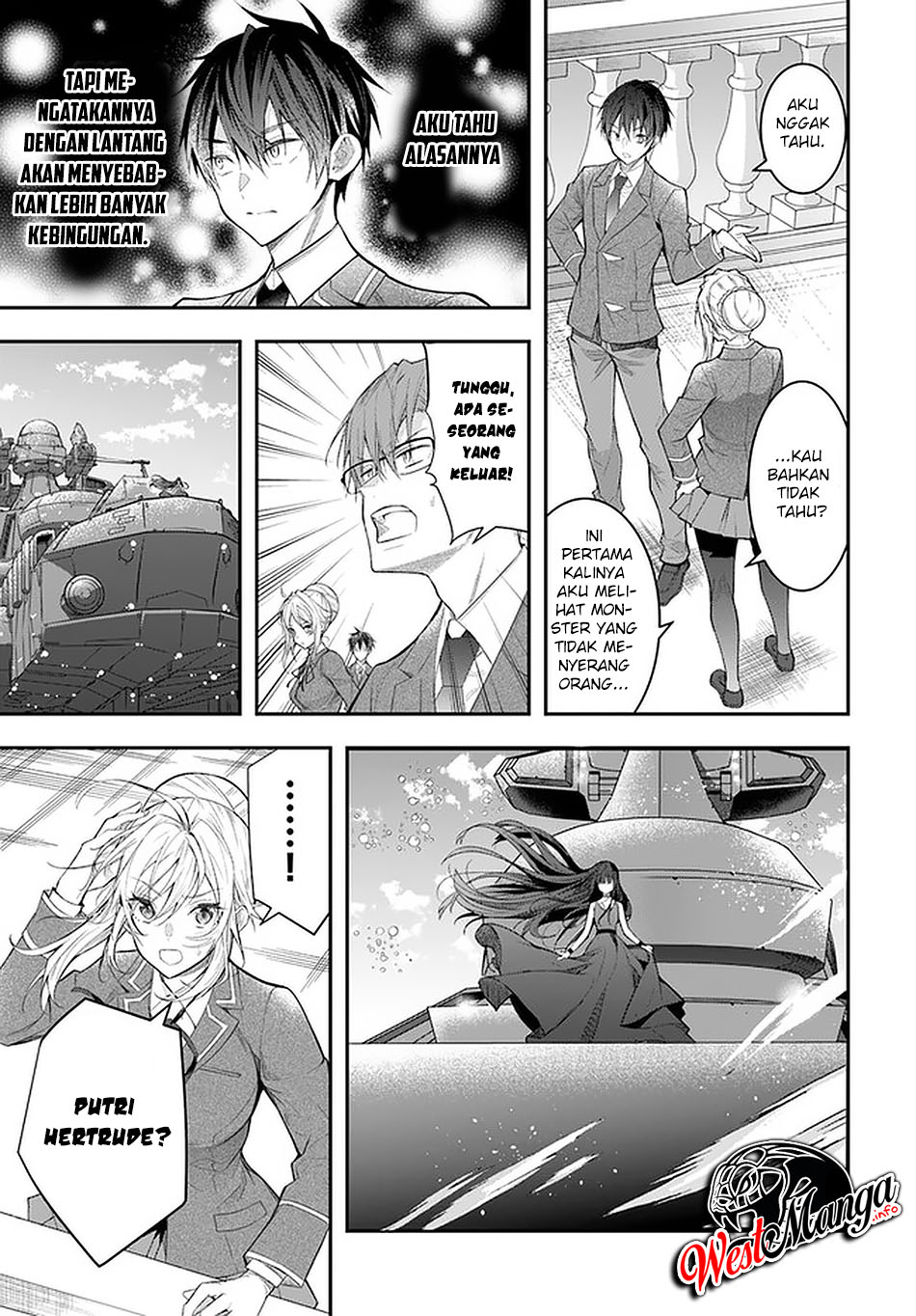 Otome Game Sekai wa Mob ni Kibishii Sekai Desu Chapter 28 Bahasa Indonesia