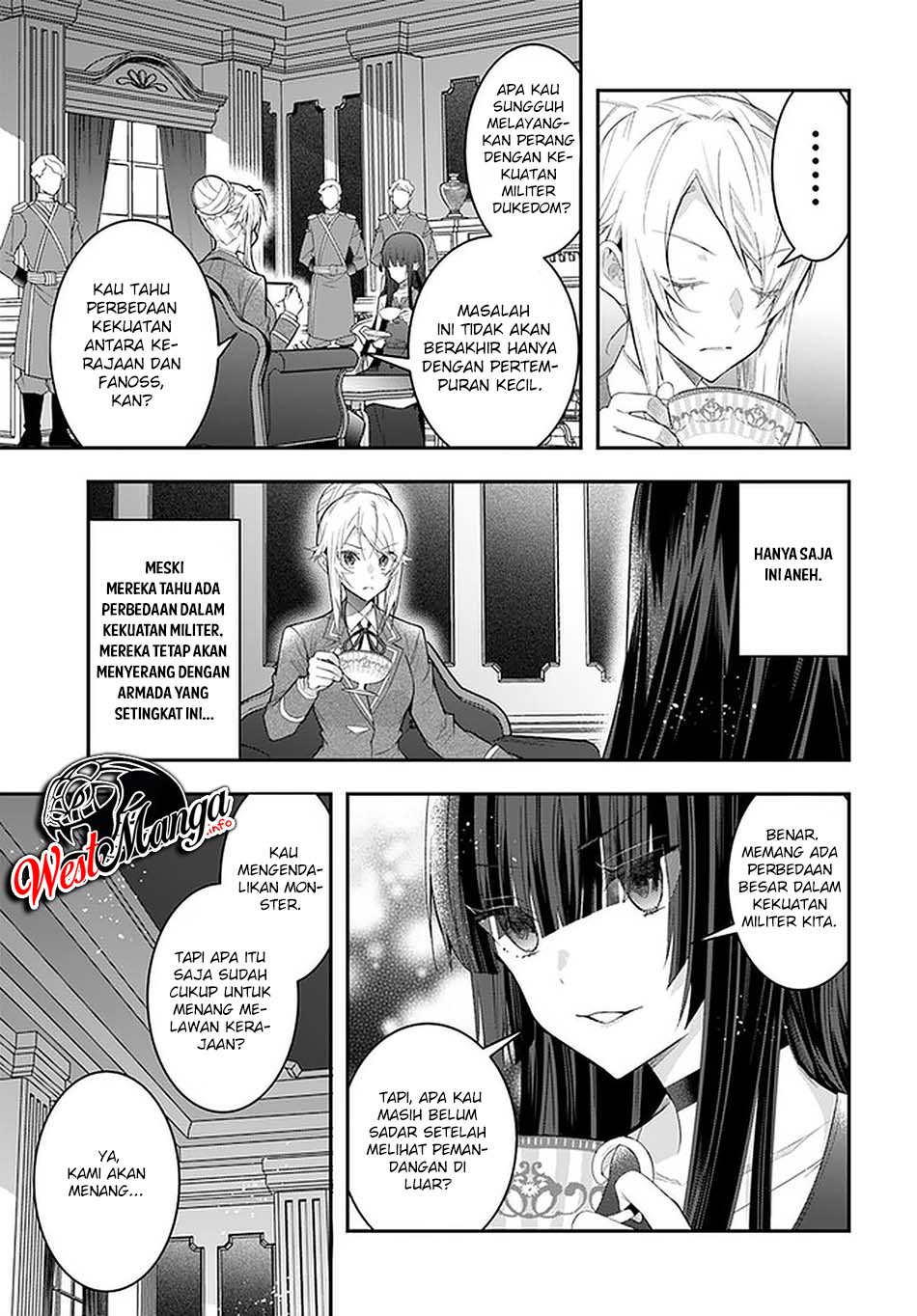 Otome Game Sekai wa Mob ni Kibishii Sekai Desu Chapter 28 Bahasa Indonesia