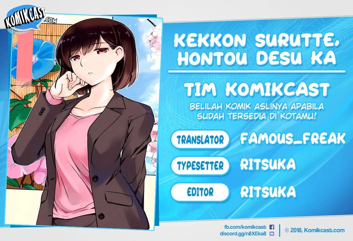 Kekkon Surutte, Hontou Desu Ka? Chapter 04 Bahasa Indonesia