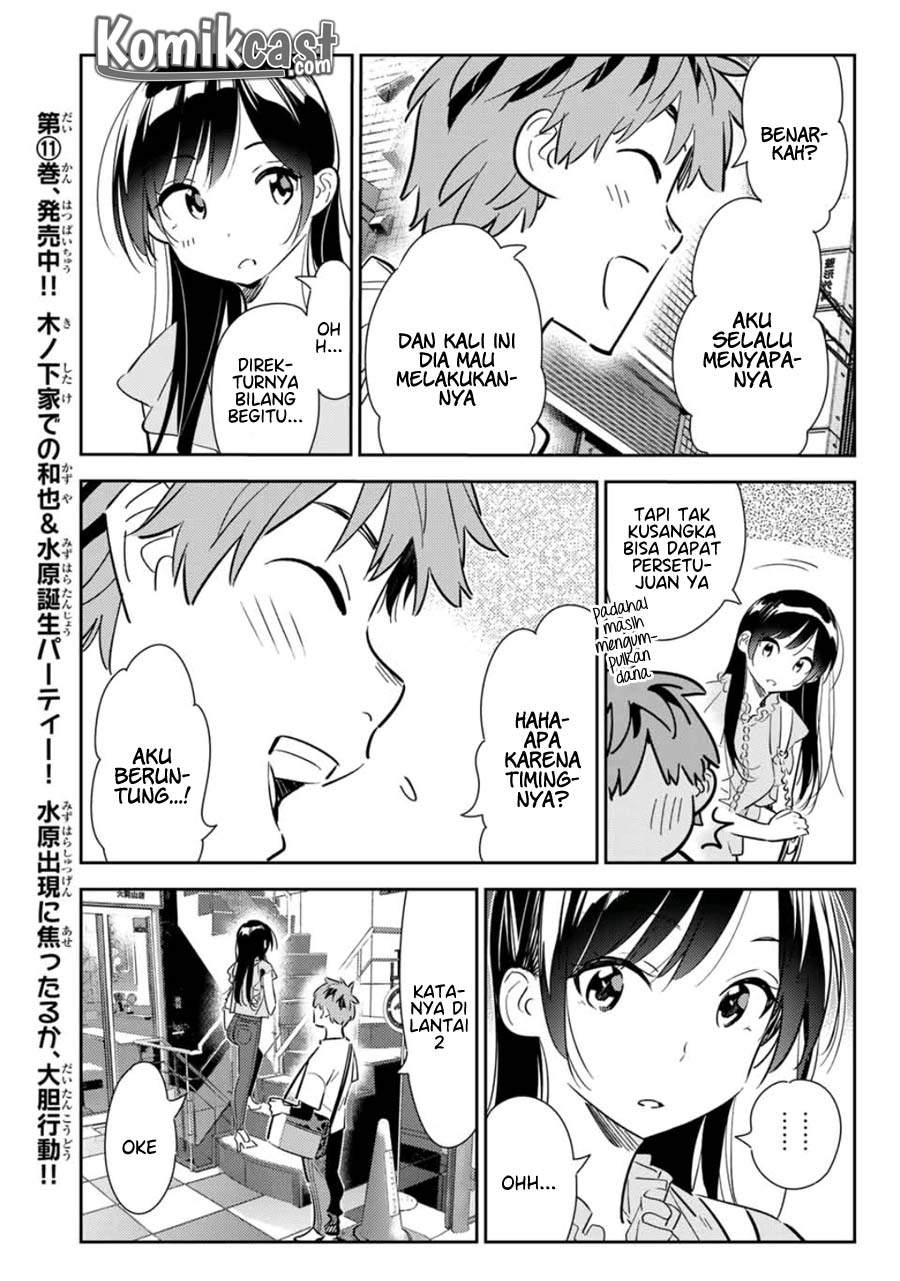 Kanojo, Okarishimasu Chapter 117 Bahasa Indonesia