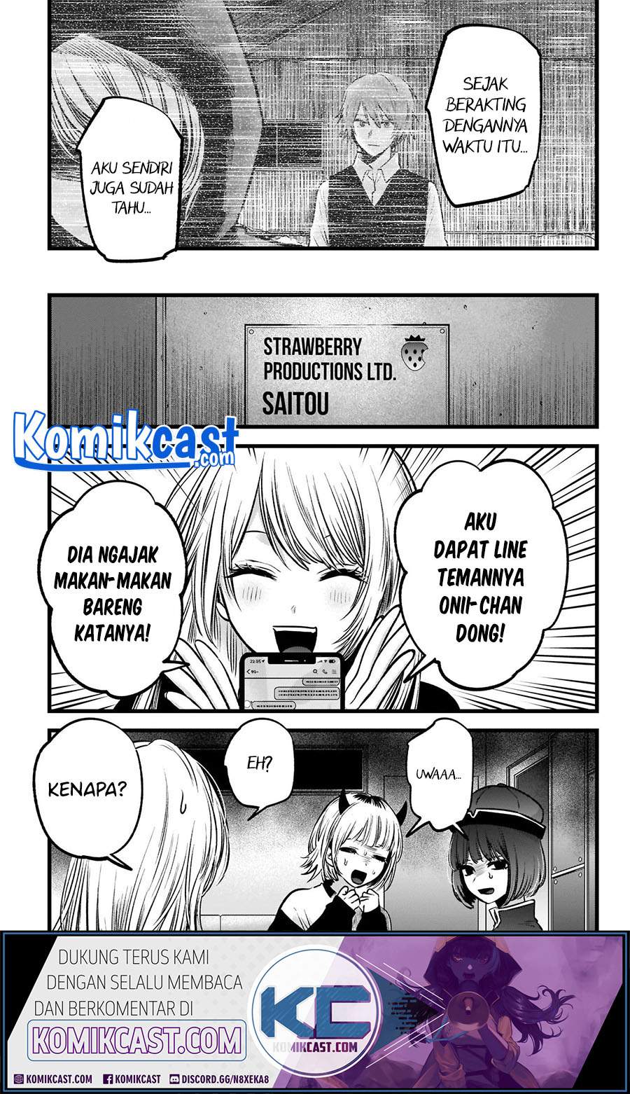 Oshi no Ko Chapter 53 Bahasa Indonesia