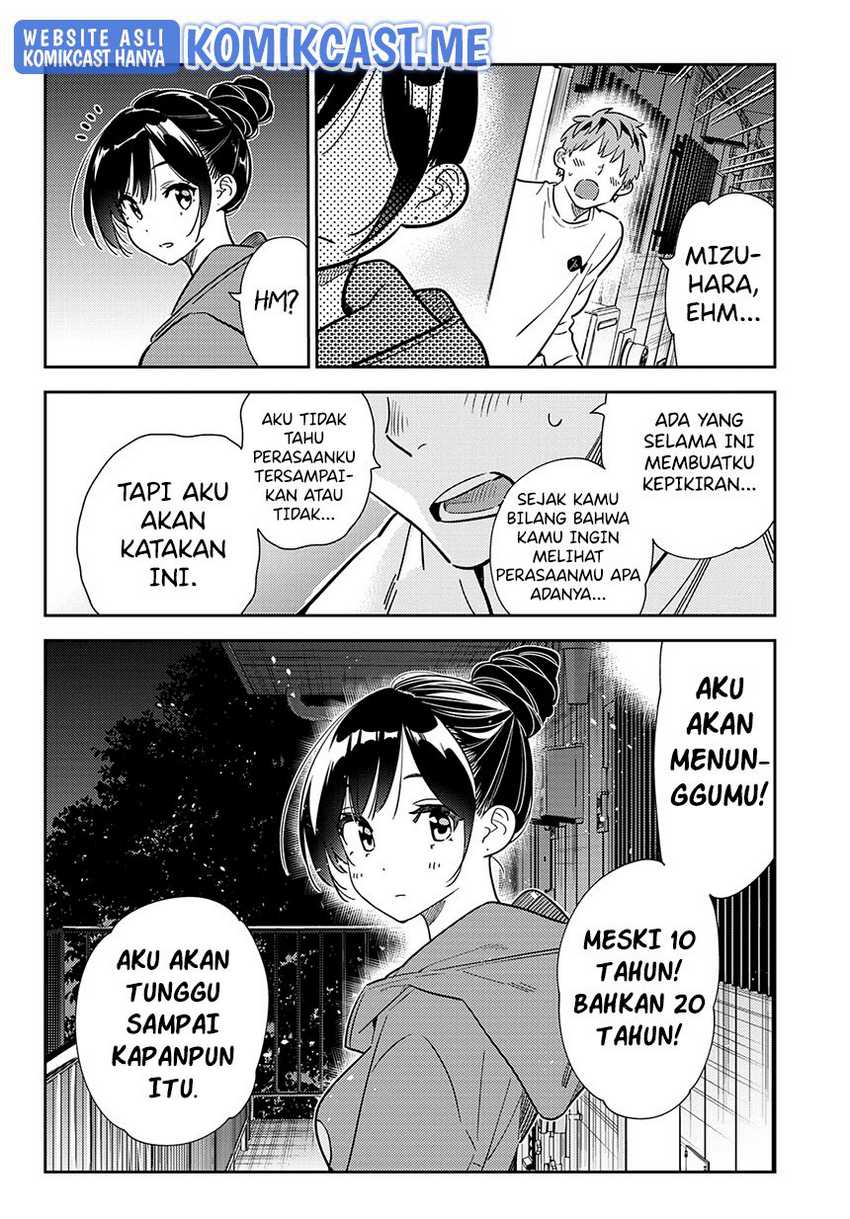 Kanojo, Okarishimasu Chapter 242 Bahasa Indonesia