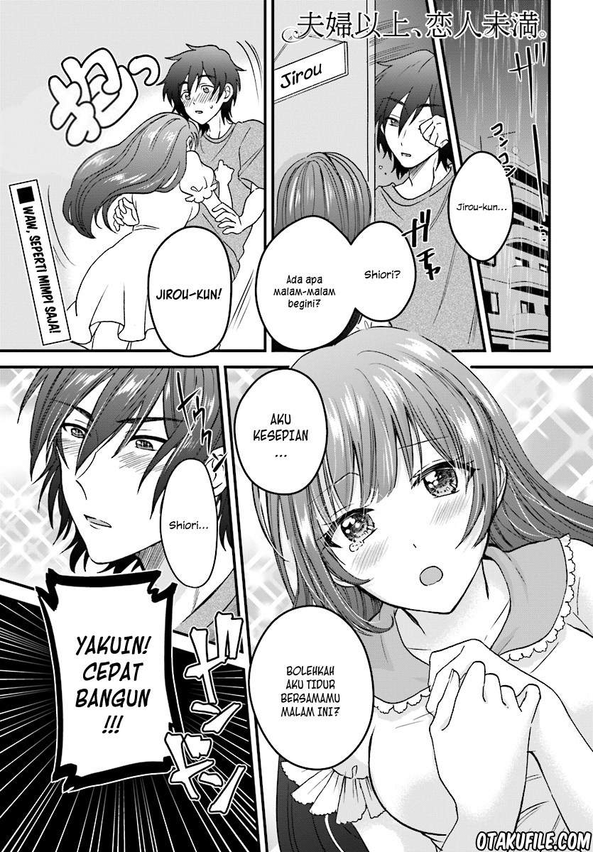 Fuufu Ijou, Koibito Miman. Chapter 03 Bahasa Indonesia