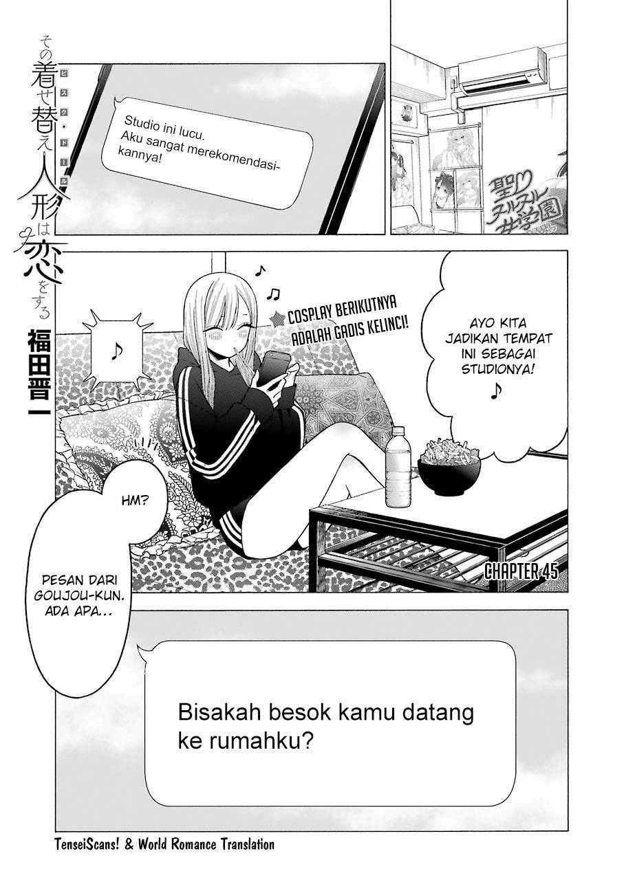 Sono Bisque Doll wa Koi wo suru Chapter 45 Bahasa Indonesia
