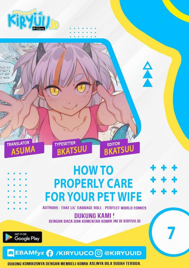 How To Properly Care For Your Pet Wife Chapter 07 Bahasa Indonesia