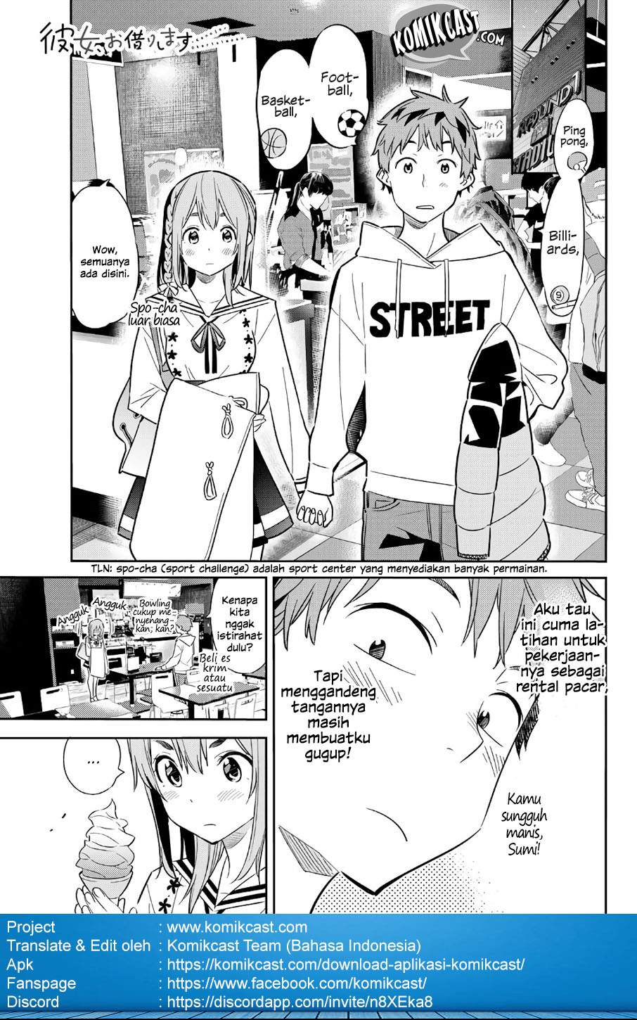 Kanojo, Okarishimasu Chapter 43 Bahasa Indonesia