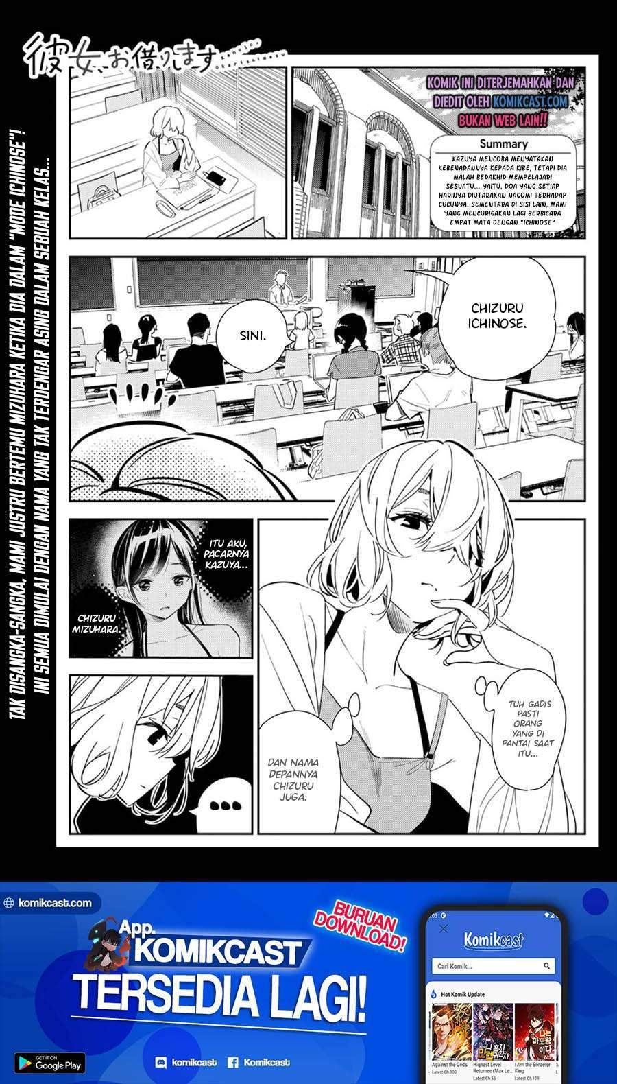 Kanojo, Okarishimasu Chapter 183 Bahasa Indonesia