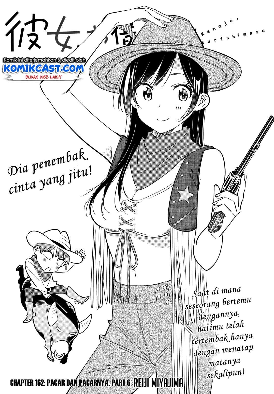 Kanojo, Okarishimasu Chapter 162 Bahasa Indonesia