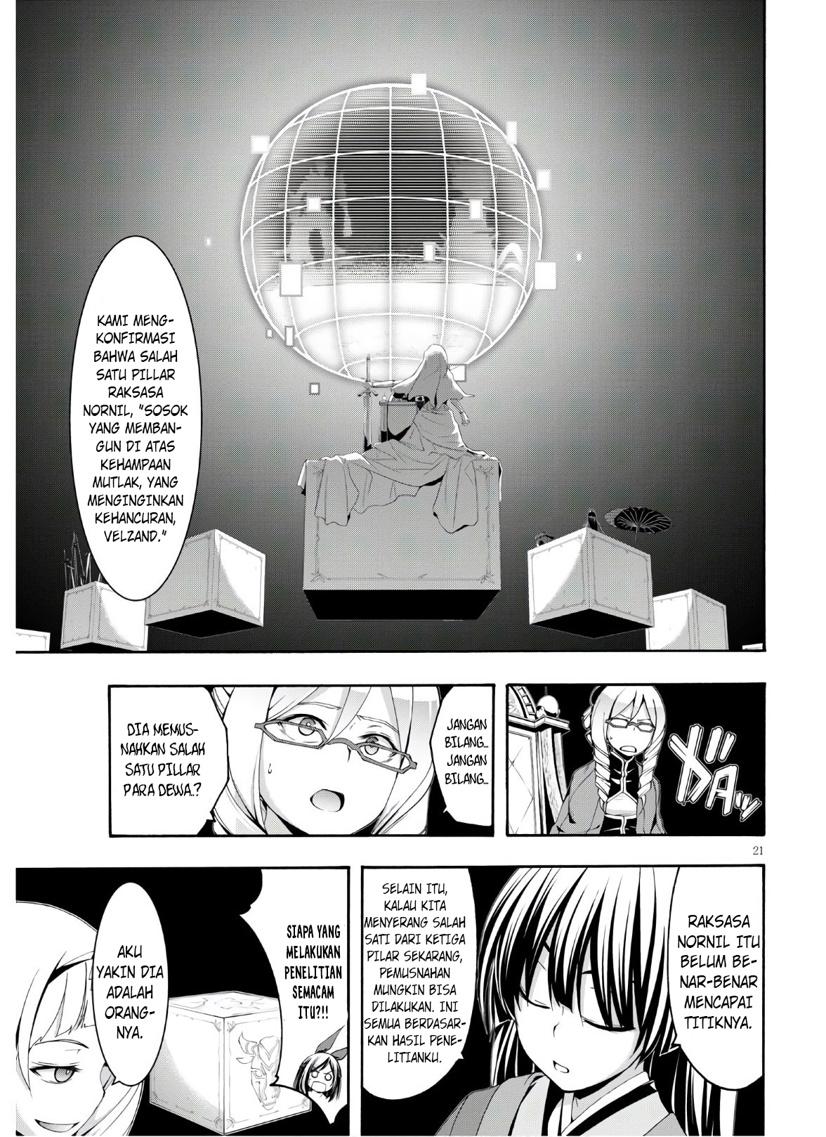 Trinity Seven Chapter 116 Bahasa Indonesia