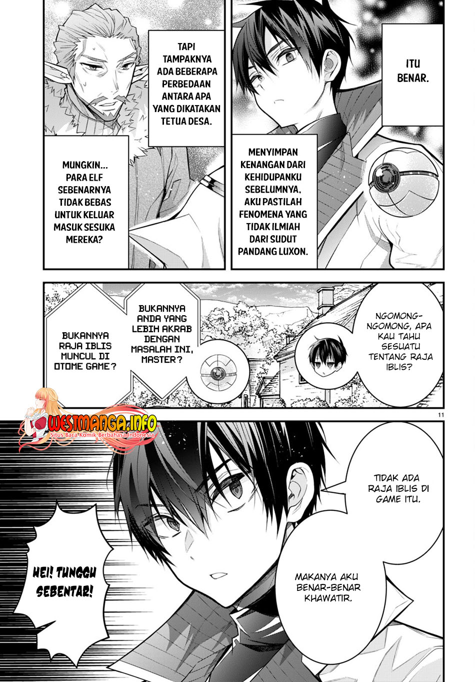 Otome Game Sekai wa Mob ni Kibishii Sekai Desu Chapter 41 Bahasa Indonesia