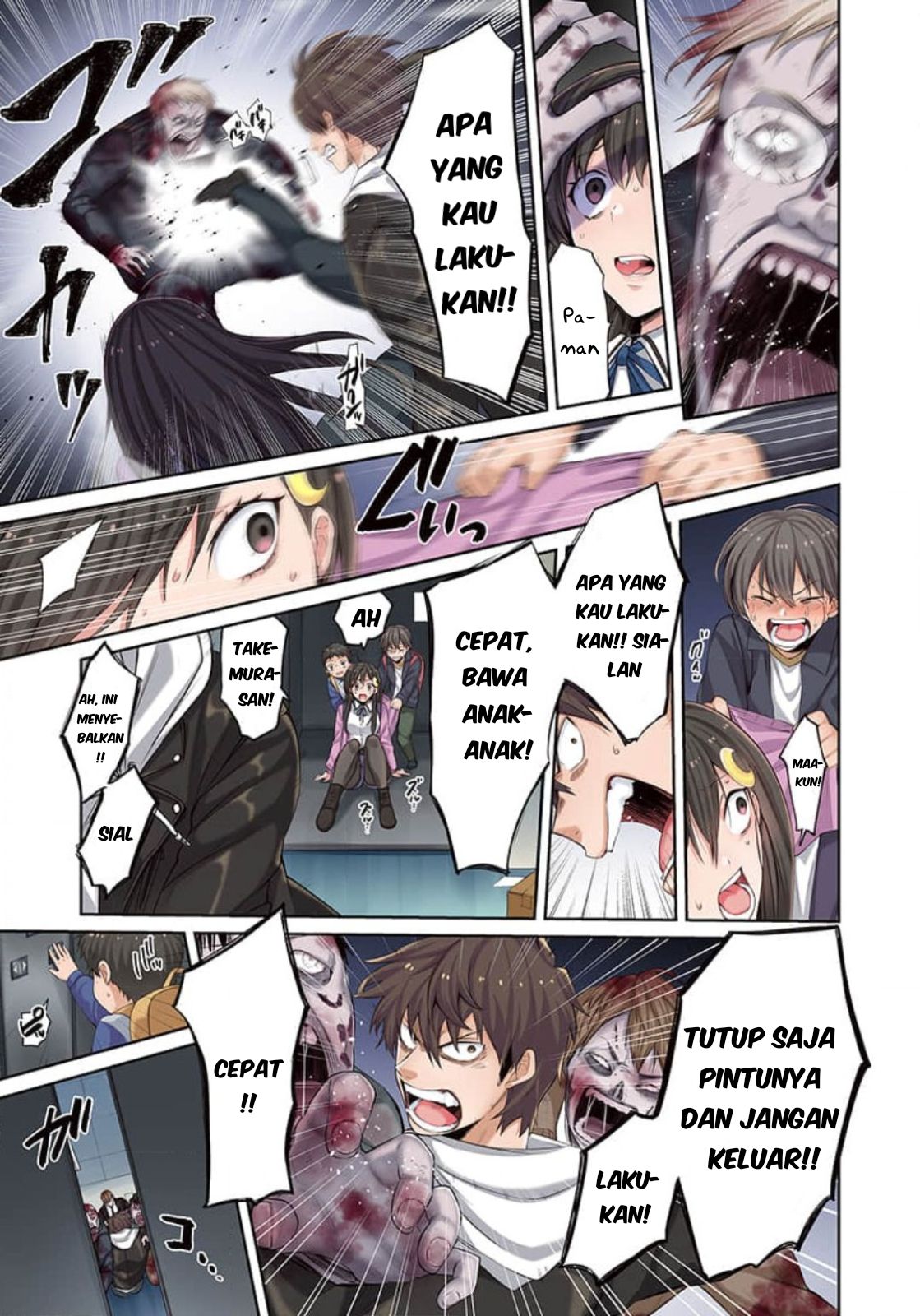 Zombie no Afureta Sekai Ore Dake ga Osowarenai Chapter 3 Bahasa Indonesia