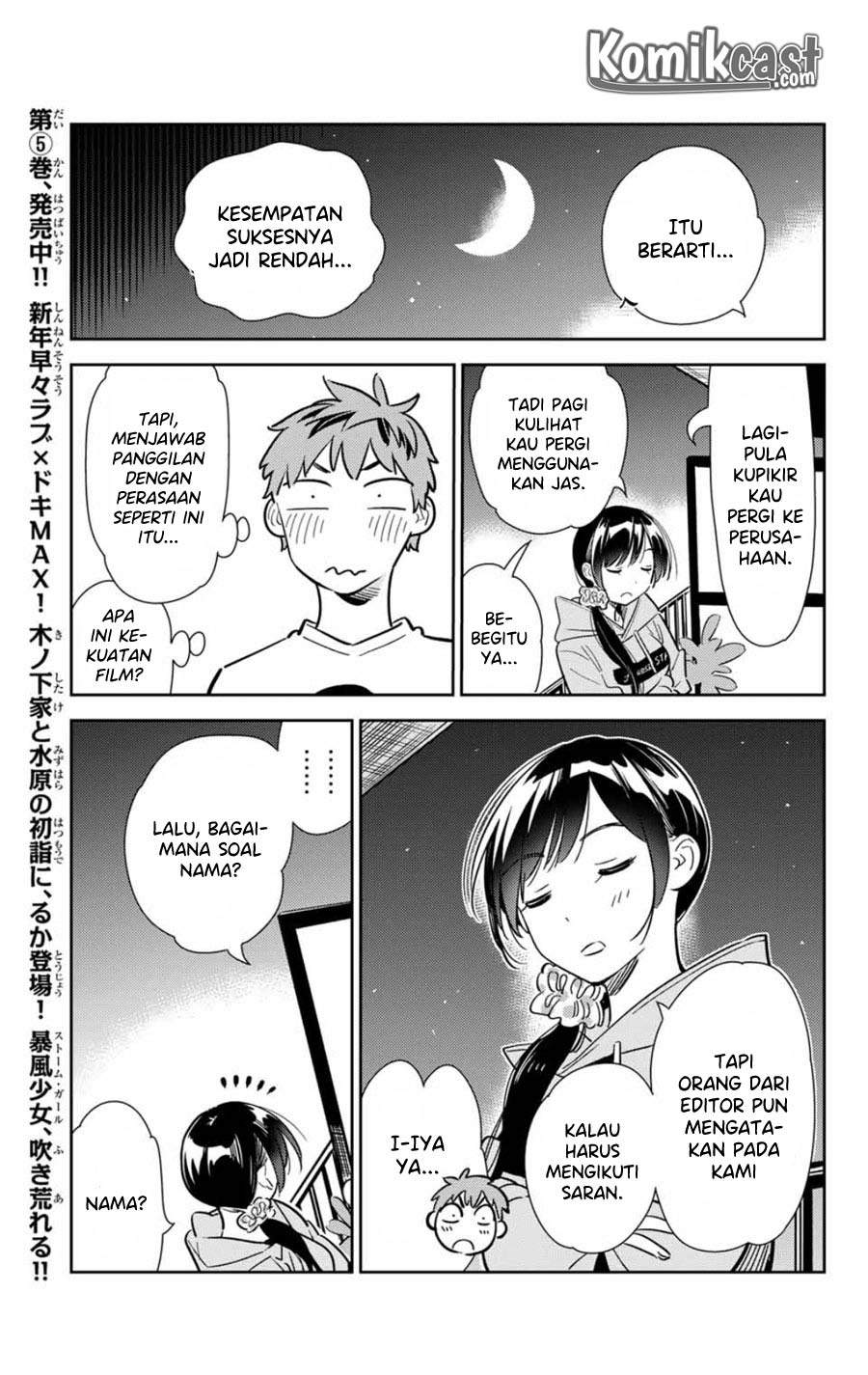 Kanojo, Okarishimasu Chapter 105 Bahasa Indonesia