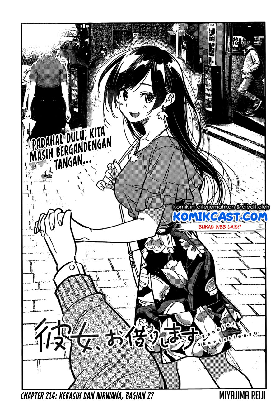 Kanojo, Okarishimasu Chapter 214 Bahasa Indonesia