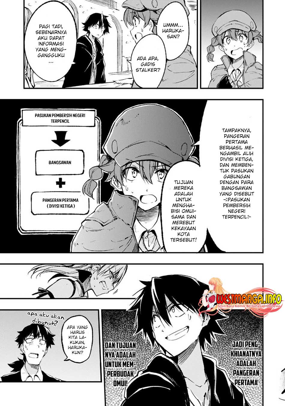 Hitoribocchi no Isekai Kouryaku Chapter 120 Bahasa Indonesia