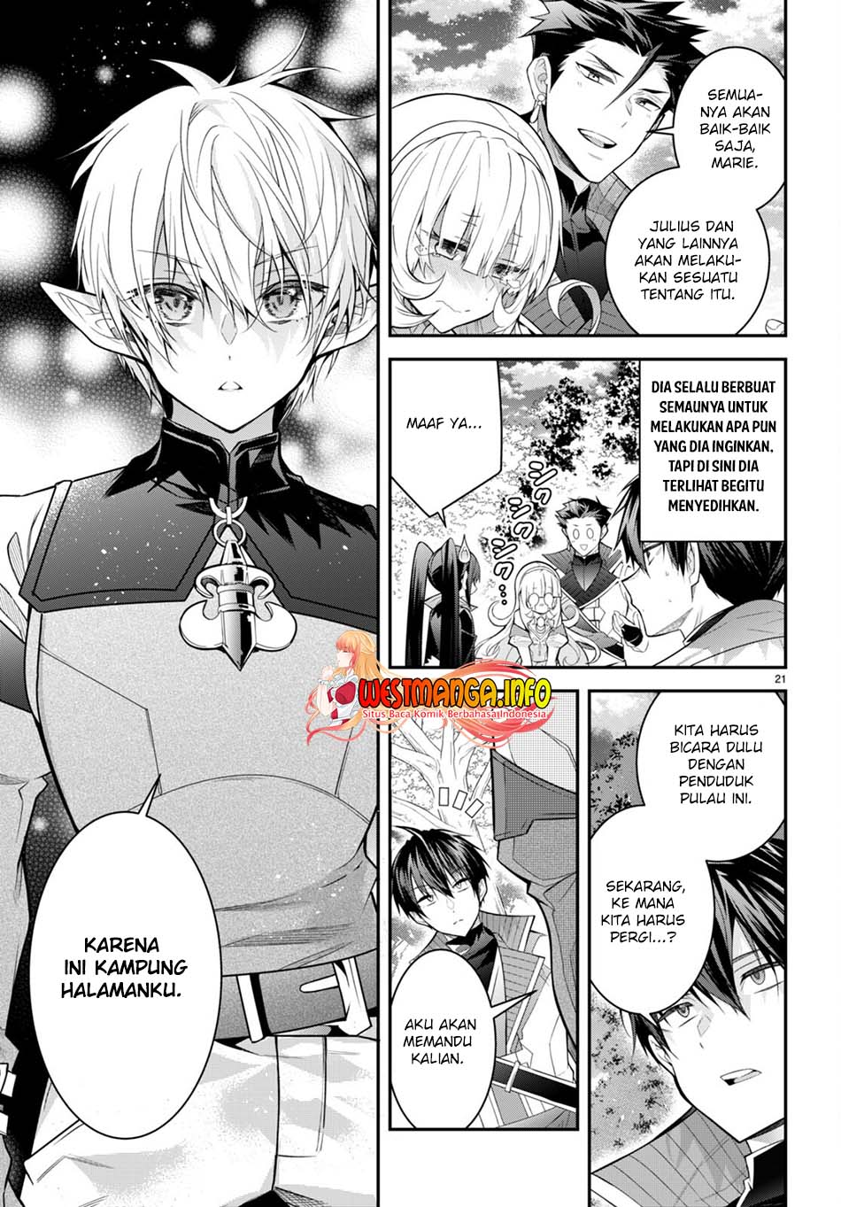 Otome Game Sekai wa Mob ni Kibishii Sekai Desu Chapter 40 Bahasa Indonesia