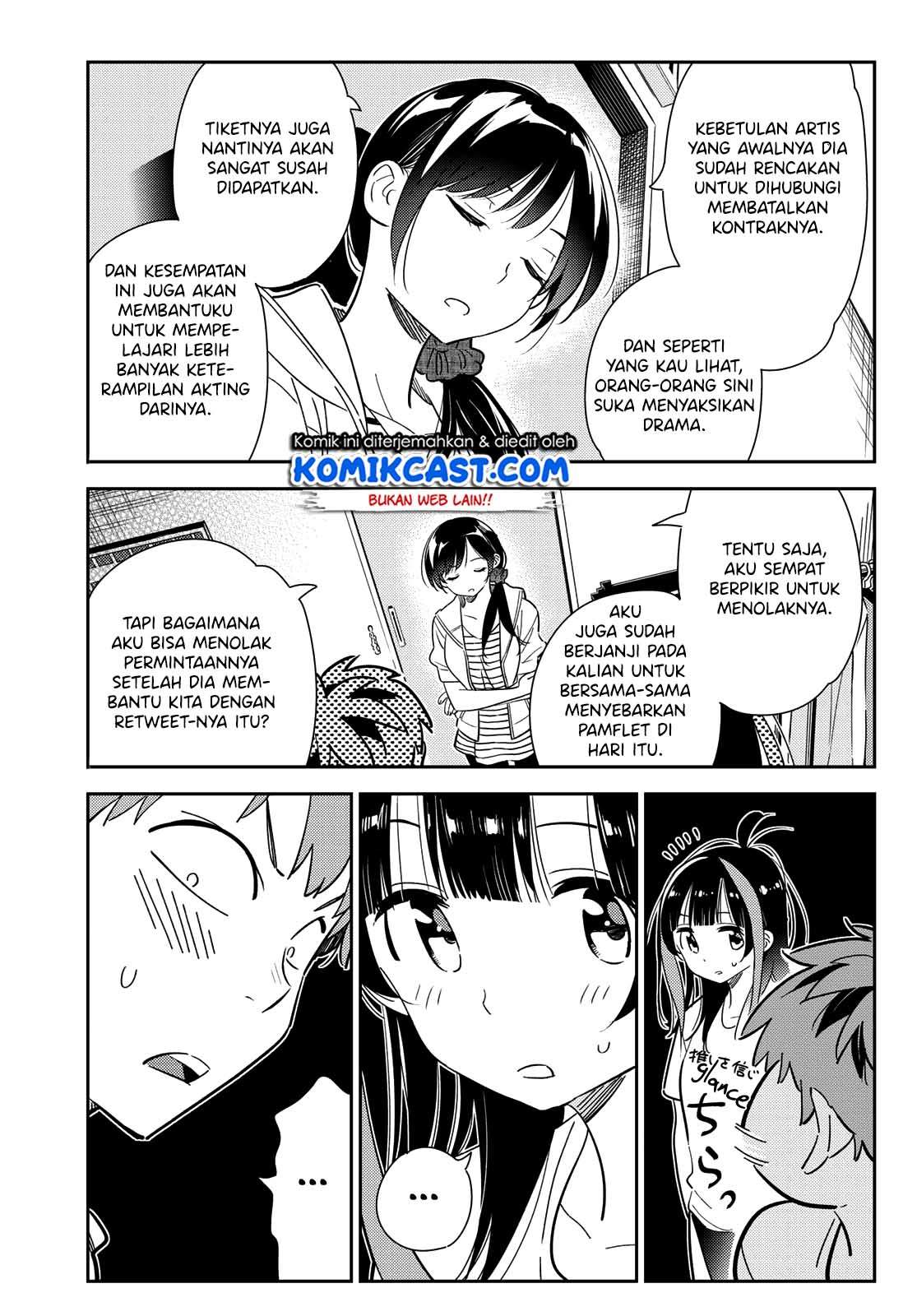 Kanojo, Okarishimasu Chapter 124 Bahasa Indonesia