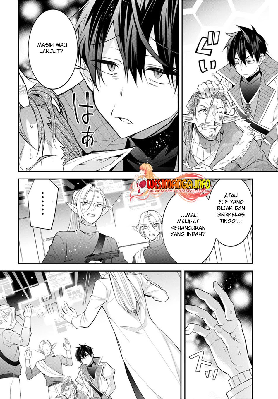 Otome Game Sekai wa Mob ni Kibishii Sekai Desu Chapter 43 Bahasa Indonesia