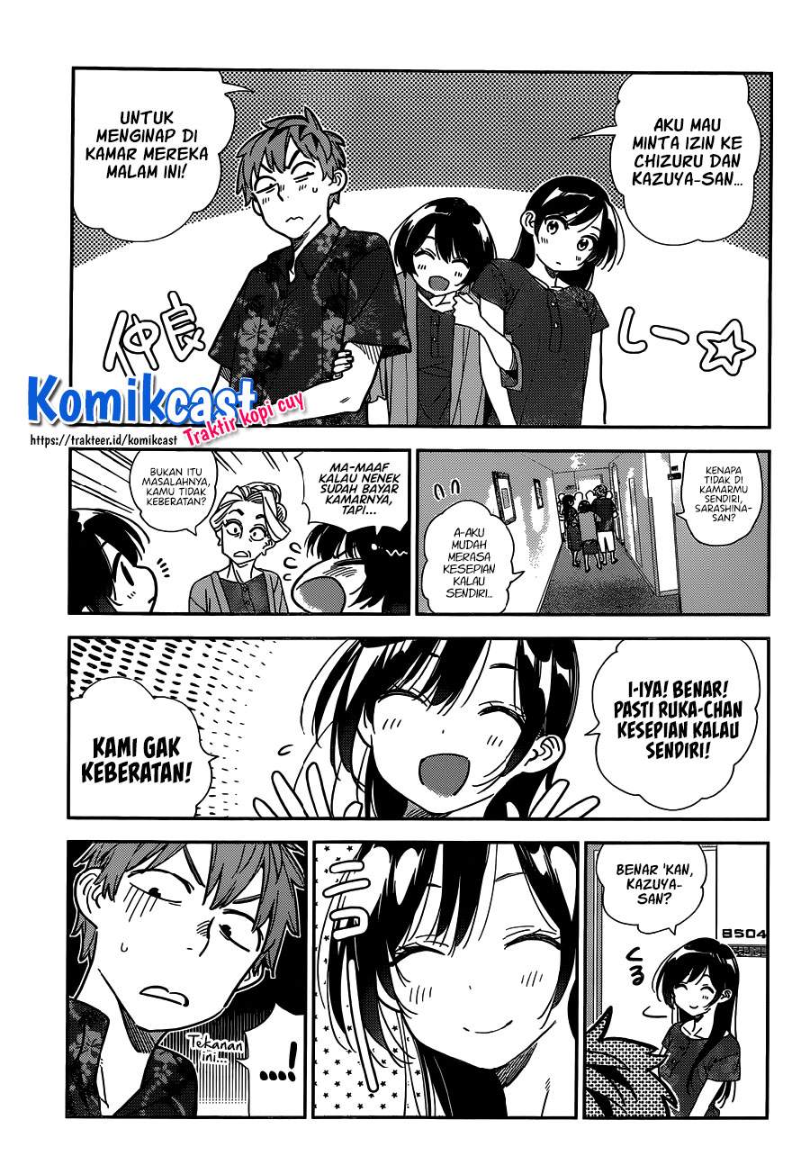 Kanojo, Okarishimasu Chapter 204 Bahasa Indonesia