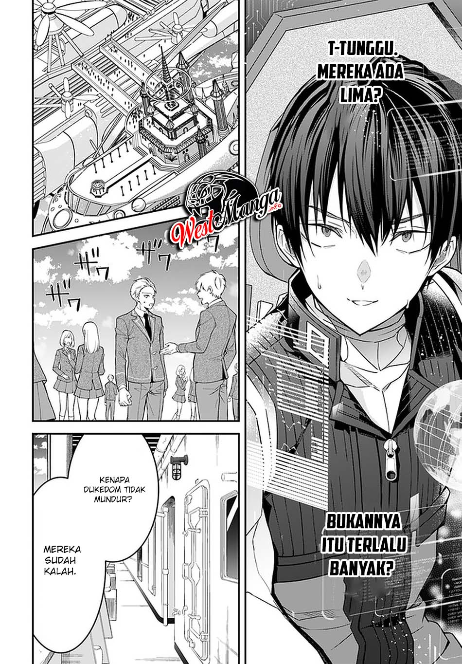 Otome Game Sekai wa Mob ni Kibishii Sekai Desu Chapter 34 Bahasa Indonesia