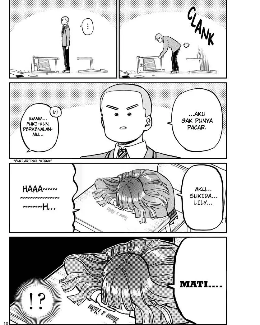 Komi-san wa Komyushou Desu. Chapter 325 Bahasa Indonesia