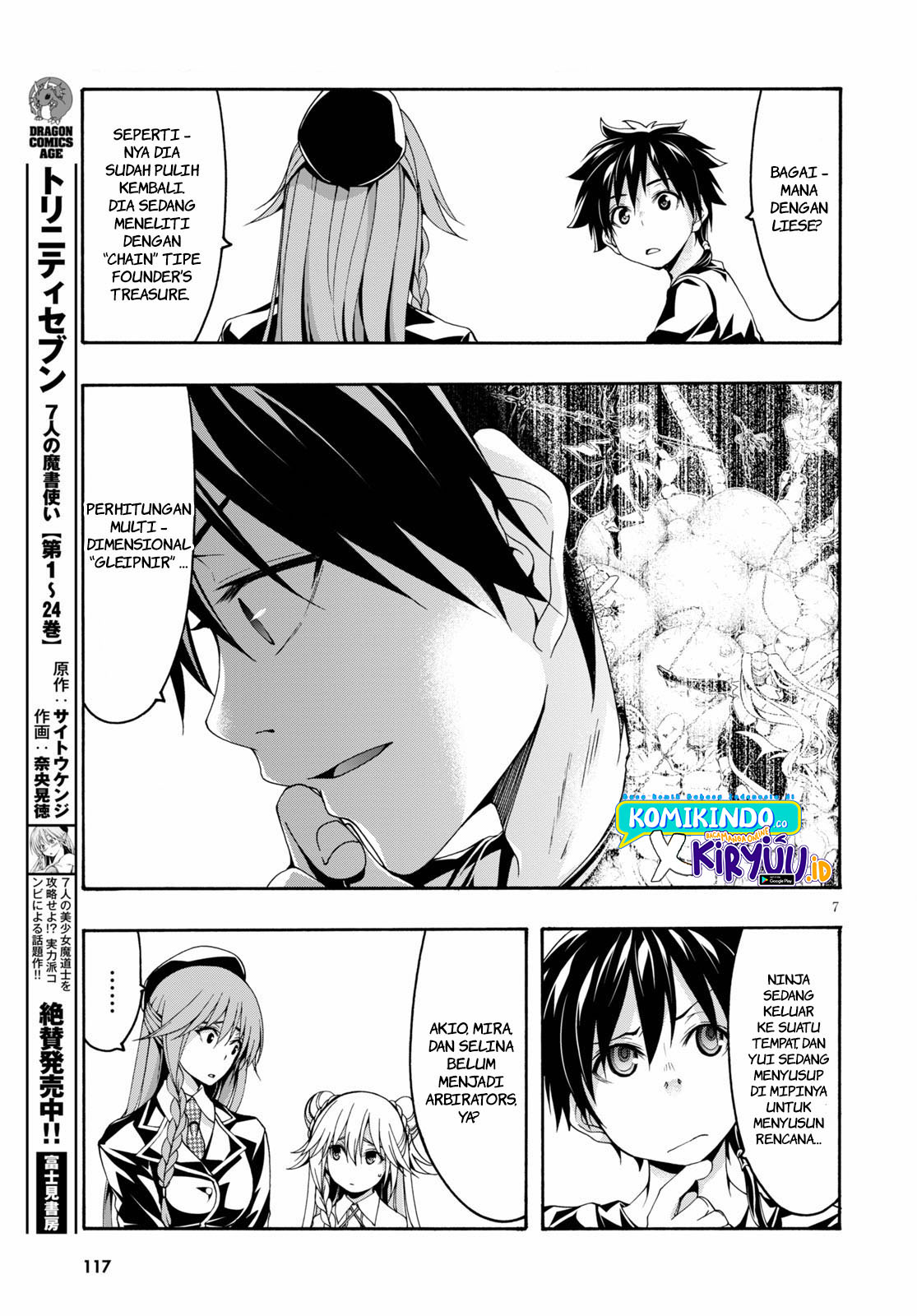 Trinity Seven Chapter 117 Bahasa Indonesia