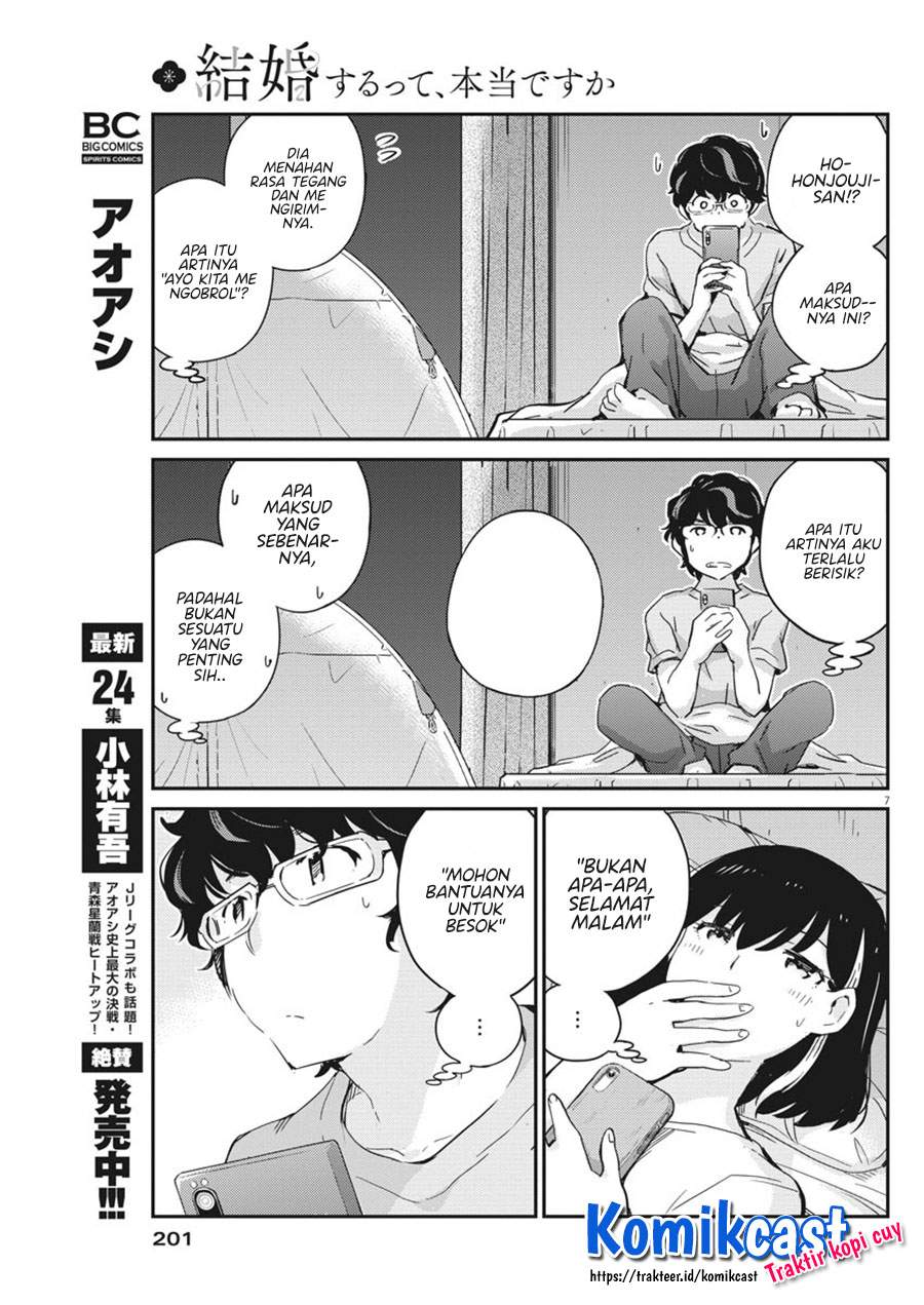 Kekkon Surutte, Hontou Desu Ka? Chapter 45 Bahasa Indonesia