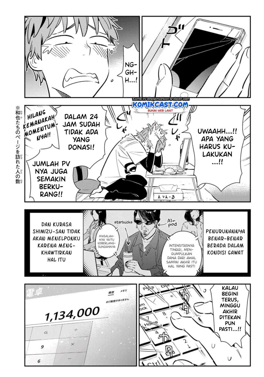 Kanojo, Okarishimasu Chapter 118 Bahasa Indonesia