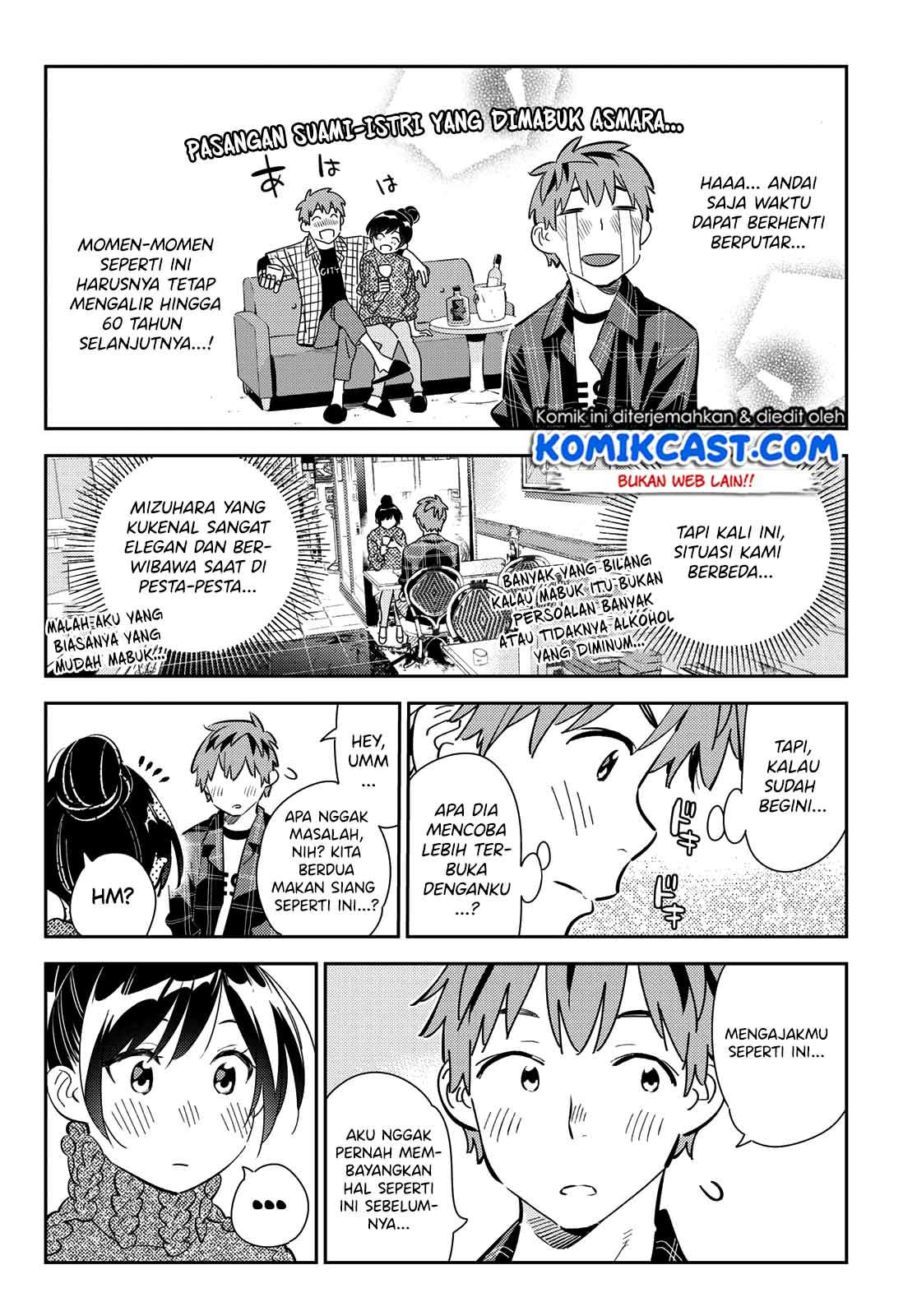 Kanojo, Okarishimasu Chapter 173 Bahasa Indonesia