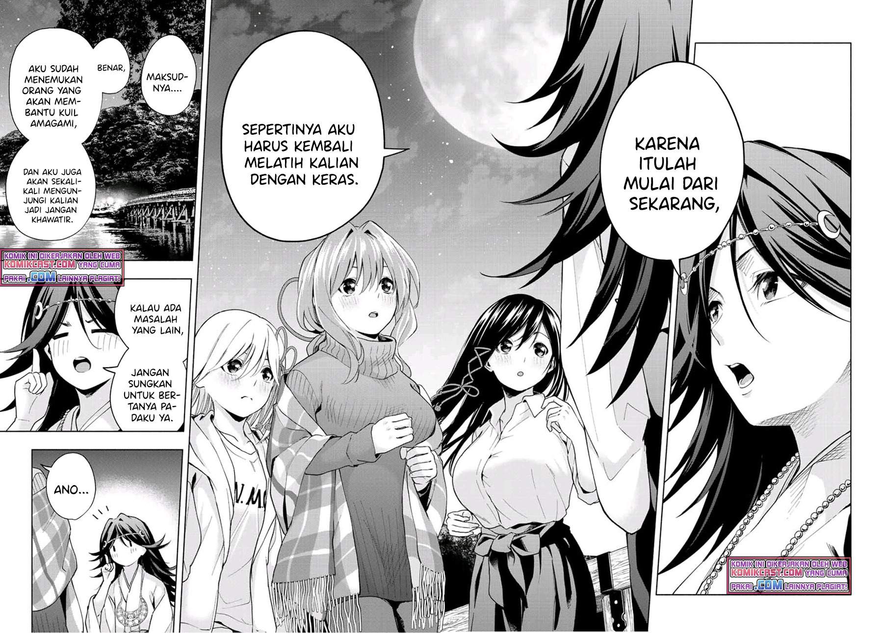 Amagami-san Chi no Enmusubi Chapter 25 Bahasa Indonesia