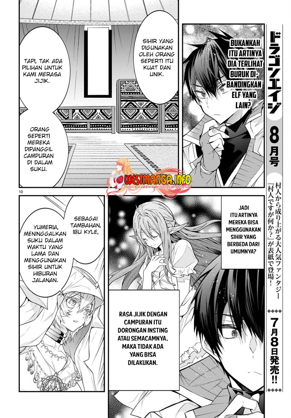 Otome Game Sekai wa Mob ni Kibishii Sekai Desu Chapter 44 Bahasa Indonesia