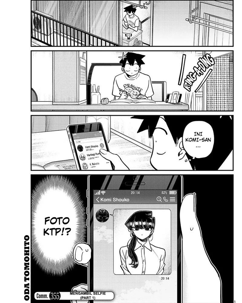 Komi-san wa Komyushou Desu. Chapter 355 Bahasa Indonesia