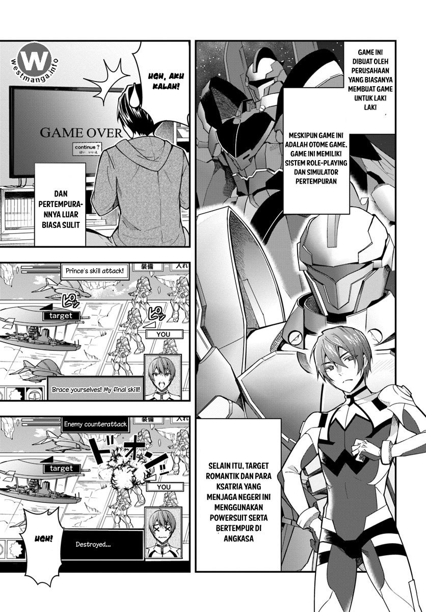 Otome Game Sekai wa Mob ni Kibishii Sekai Desu Chapter 01 Bahasa Indonesia