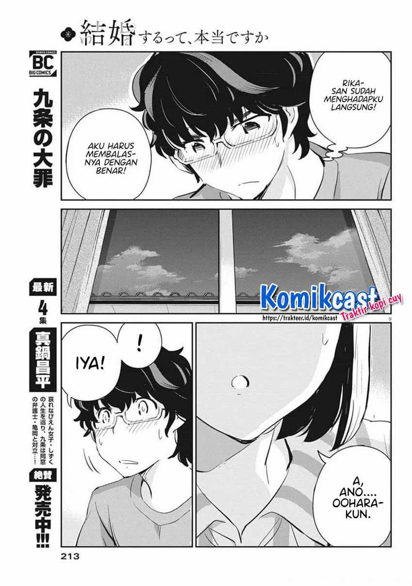 Kekkon Surutte, Hontou Desu Ka? Chapter 61 Bahasa Indonesia