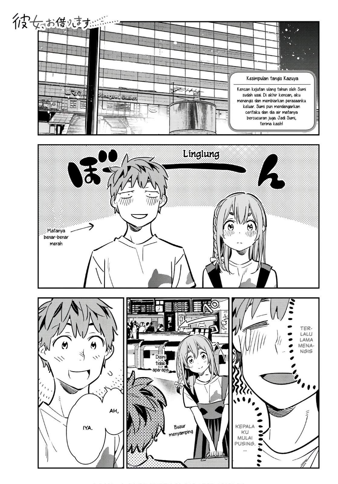 Kanojo, Okarishimasu Chapter 99 Bahasa Indonesia