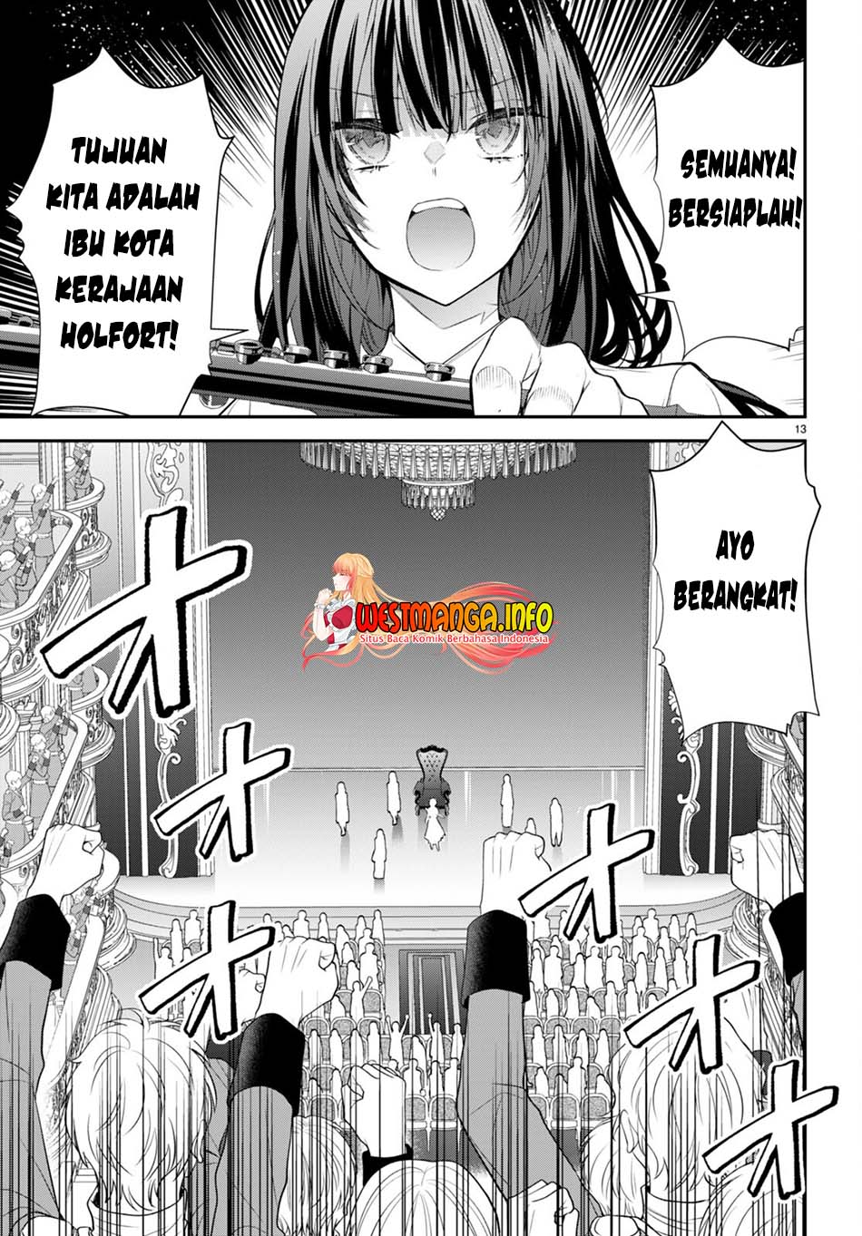 Otome Game Sekai wa Mob ni Kibishii Sekai Desu Chapter 48 Bahasa Indonesia