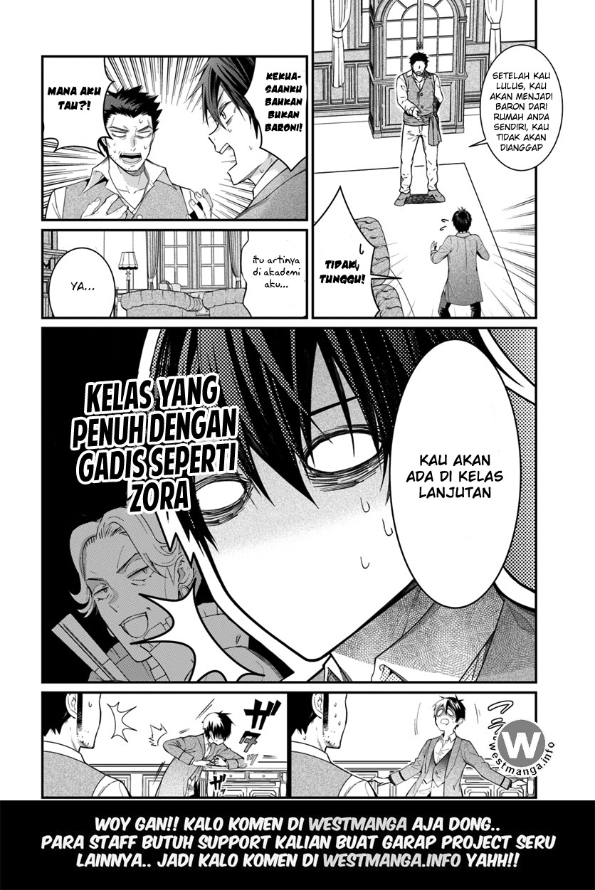 Otome Game Sekai wa Mob ni Kibishii Sekai Desu Chapter 04 Bahasa Indonesia