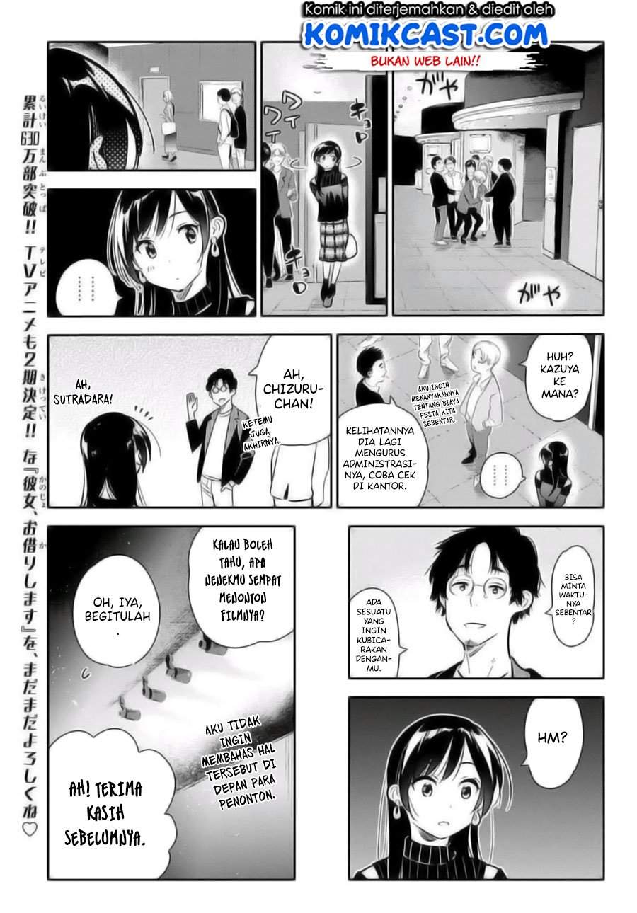 Kanojo, Okarishimasu Chapter 167 Bahasa Indonesia