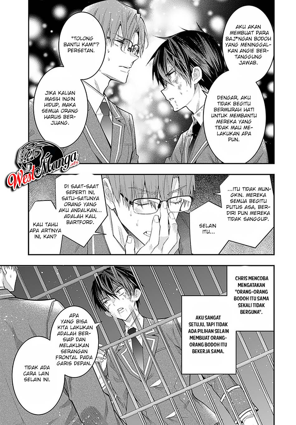 Otome Game Sekai wa Mob ni Kibishii Sekai Desu Chapter 28 Bahasa Indonesia