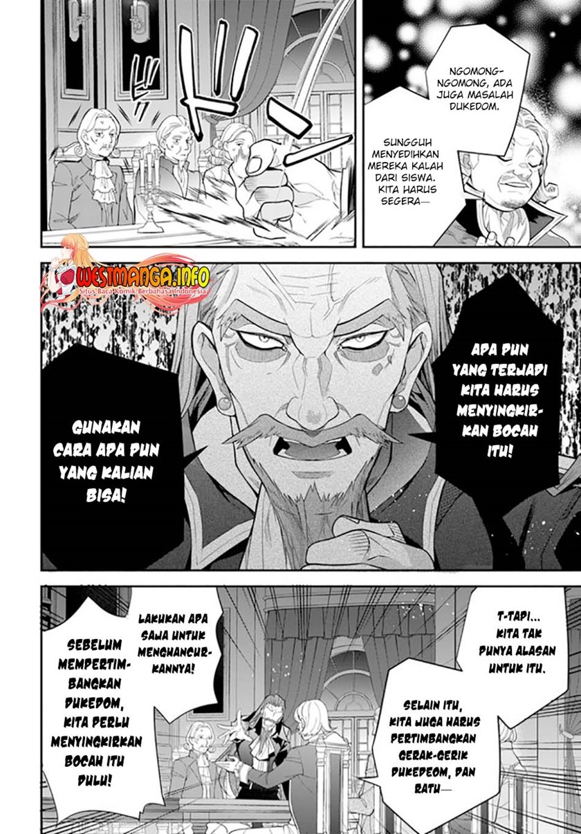 Otome Game Sekai wa Mob ni Kibishii Sekai Desu Chapter 38 Bahasa Indonesia