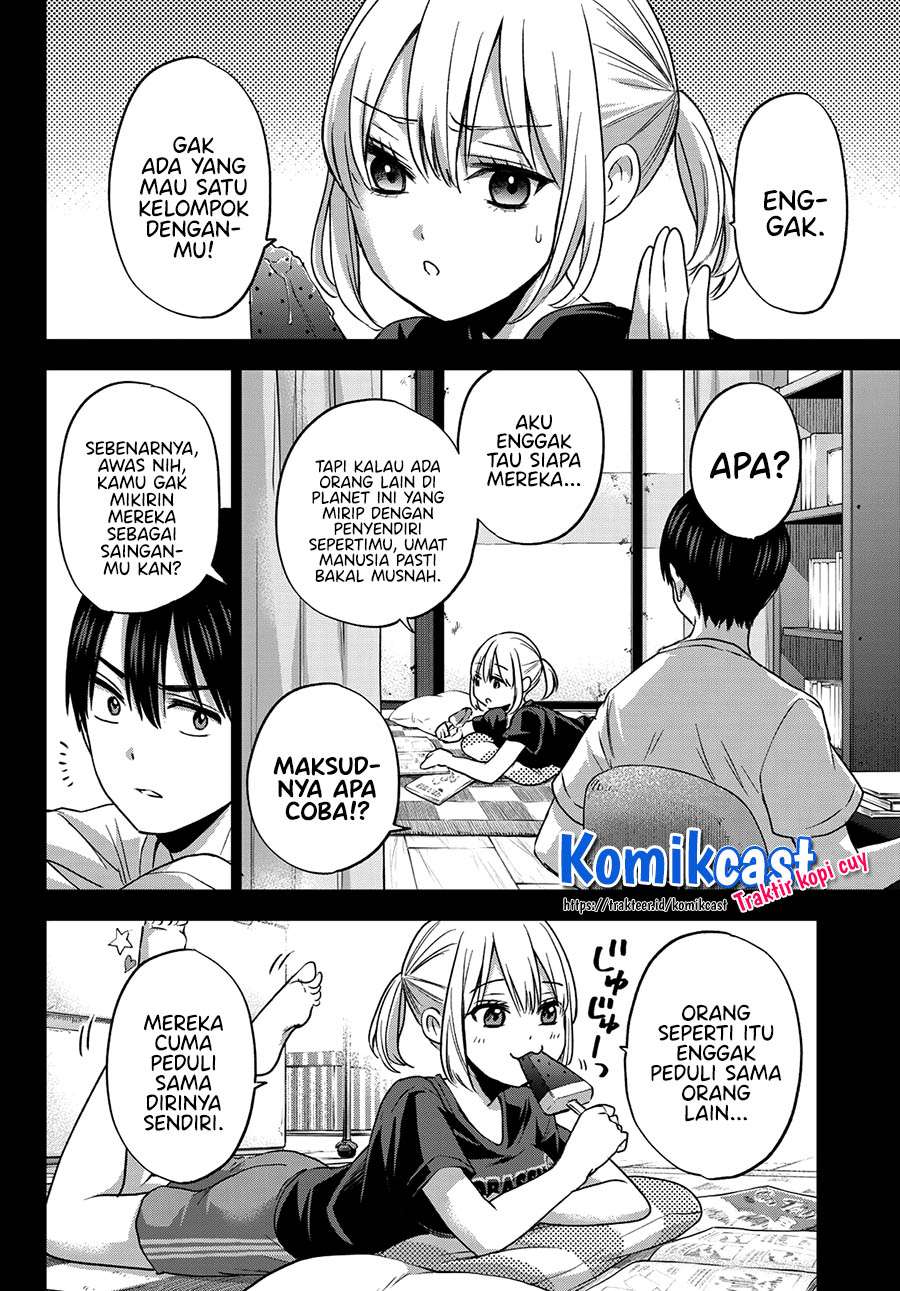 Kakkou no Iinazuke Chapter 63 Bahasa Indonesia