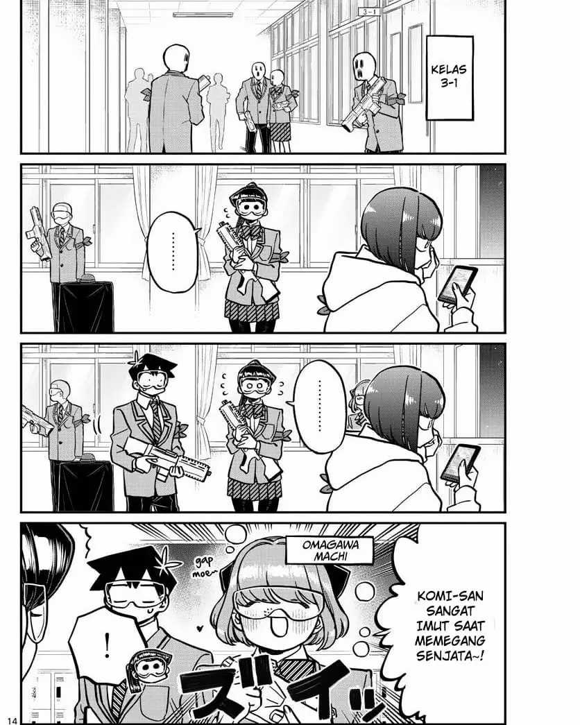 Komi-san wa Komyushou Desu. Chapter 331 Bahasa Indonesia