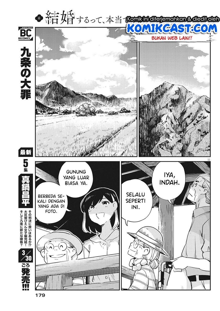 Kekkon Surutte, Hontou Desu Ka? Chapter 68 Bahasa Indonesia