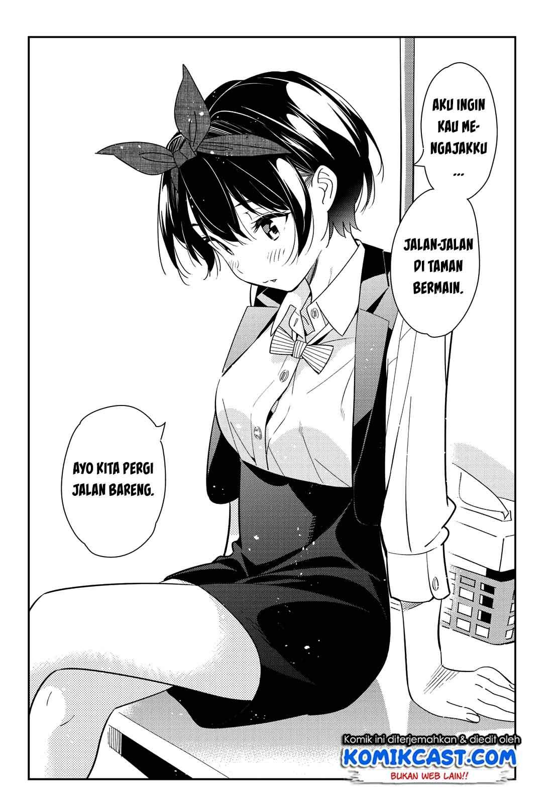 Kanojo, Okarishimasu Chapter 157 Bahasa Indonesia