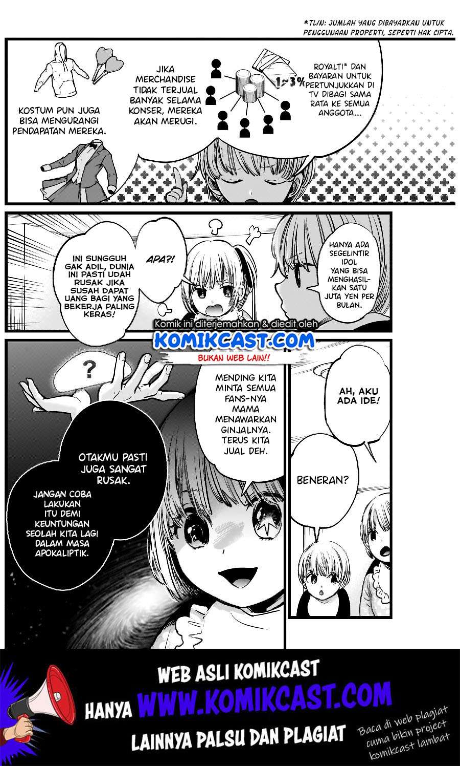 Oshi no Ko Chapter 4 Bahasa Indonesia