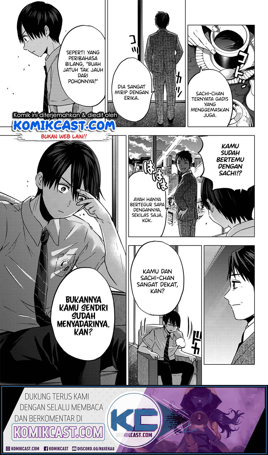 Kakkou no Iinazuke Chapter 44 Bahasa Indonesia