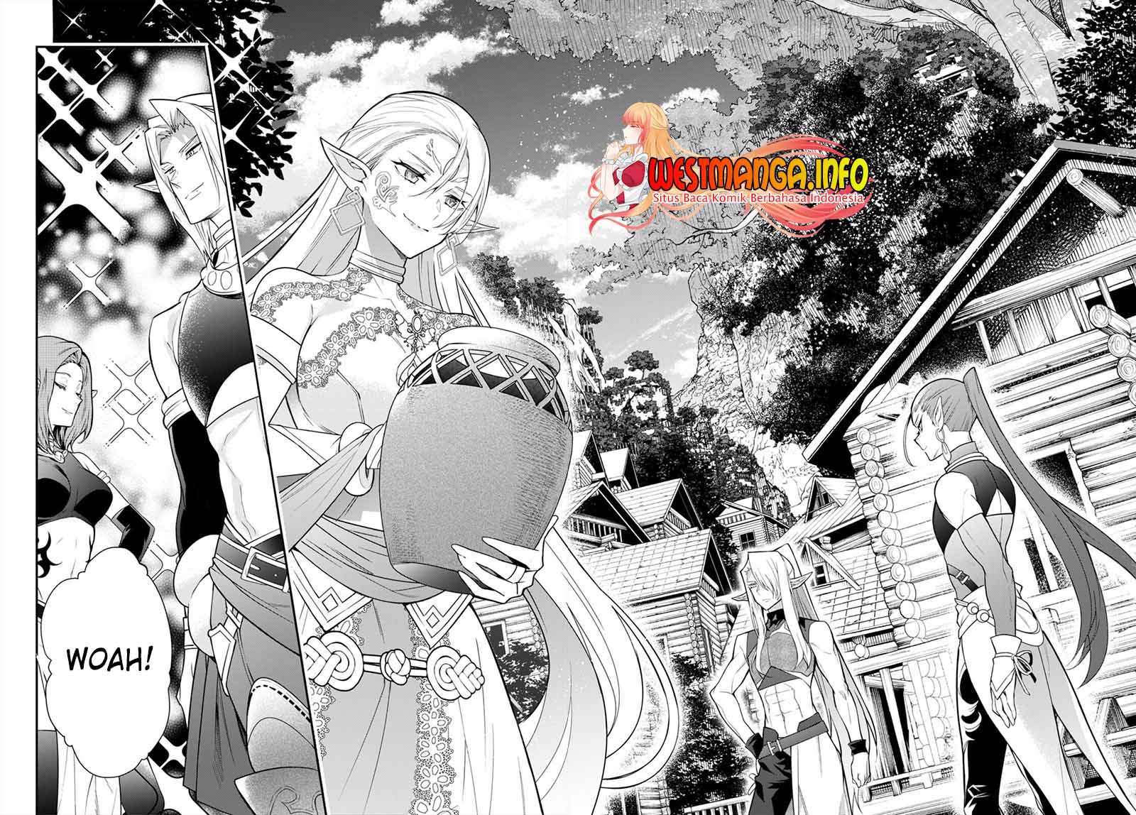 Otome Game Sekai wa Mob ni Kibishii Sekai Desu Chapter 40 Bahasa Indonesia