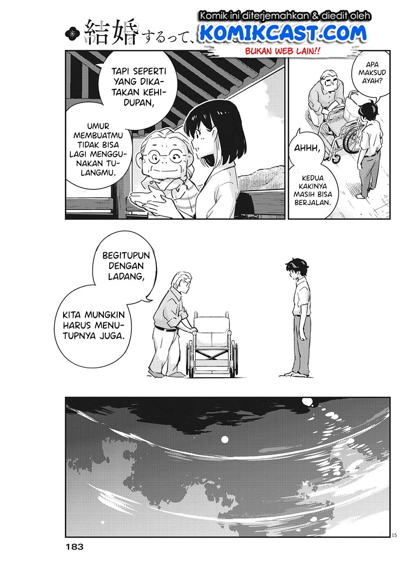 Kekkon Surutte, Hontou Desu Ka? Chapter 68 Bahasa Indonesia